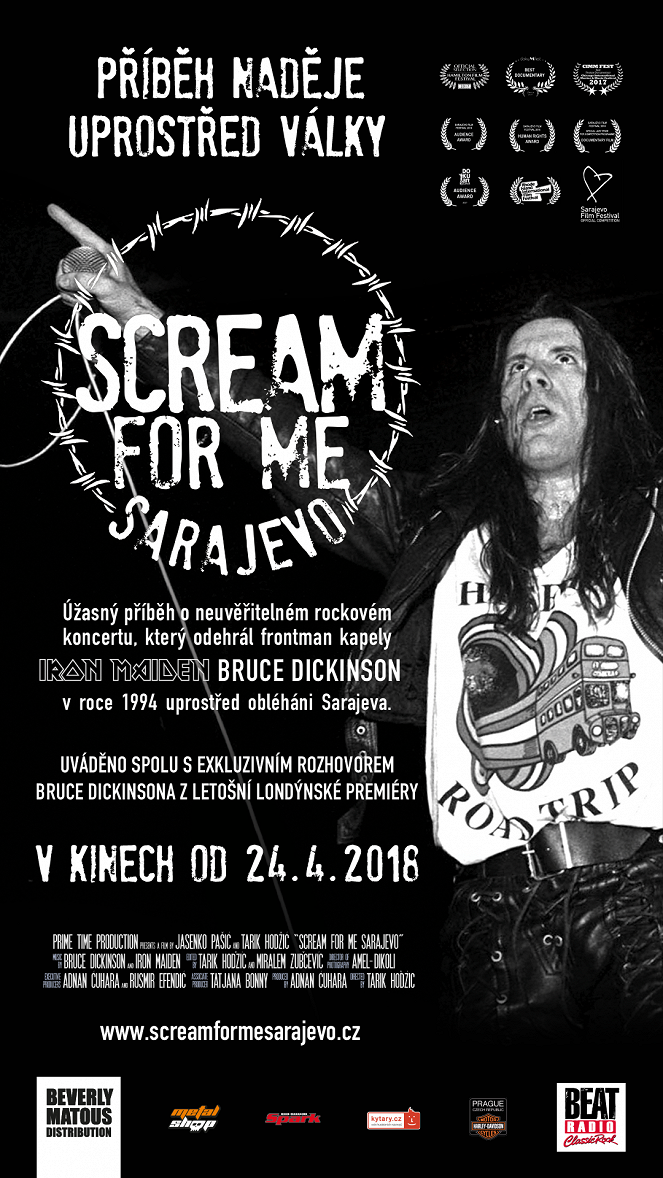 Scream for Me Sarajevo - Plakáty