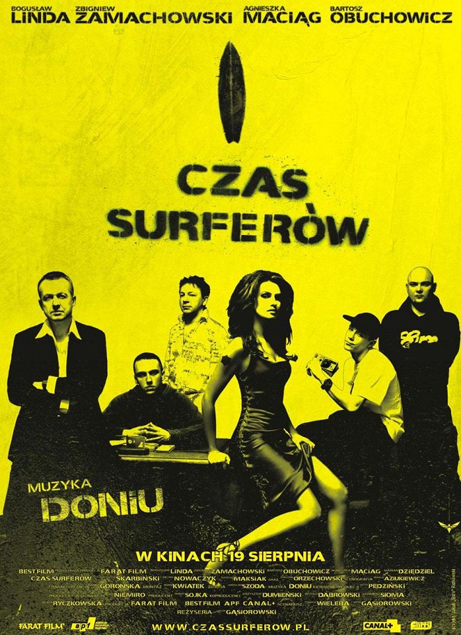 Czas surferów - Plakate