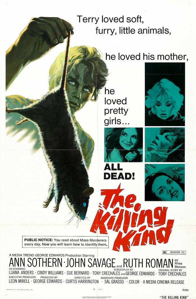 The Killing Kind - Affiches