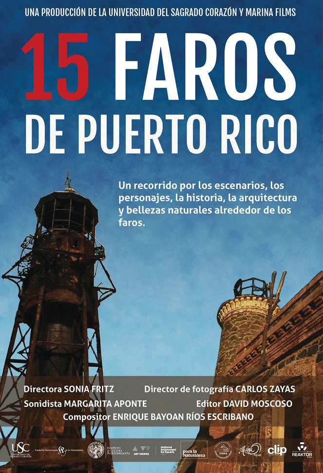 15 Lighthouses of Puerto Rico - Plakaty