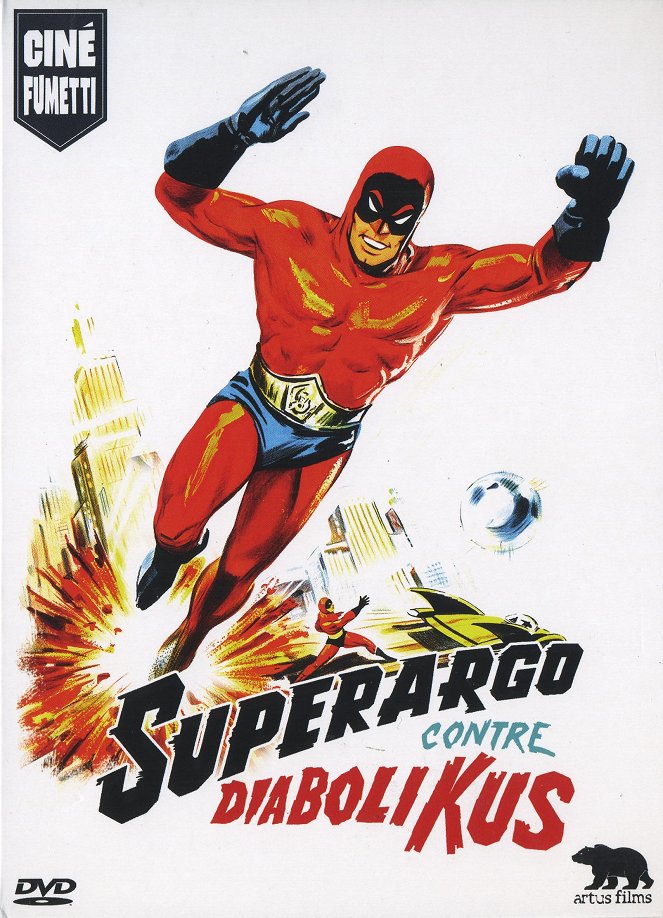 Superargo contre Diabolikus - Affiches