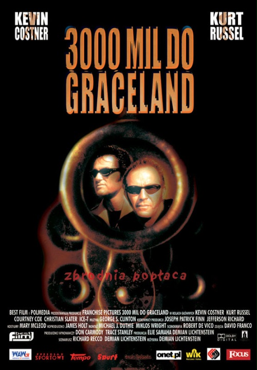 3000 mil do Graceland - Plakaty