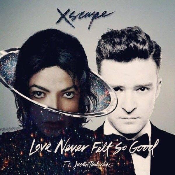 Michael Jackson, Justin Timberlake - Love Never Felt So Good - Julisteet