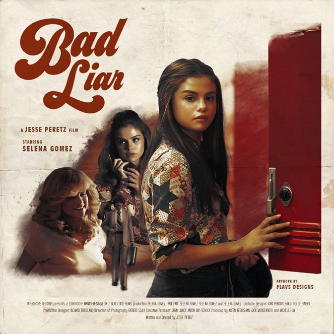 Selena Gomez - Bad Liar - Plakáty