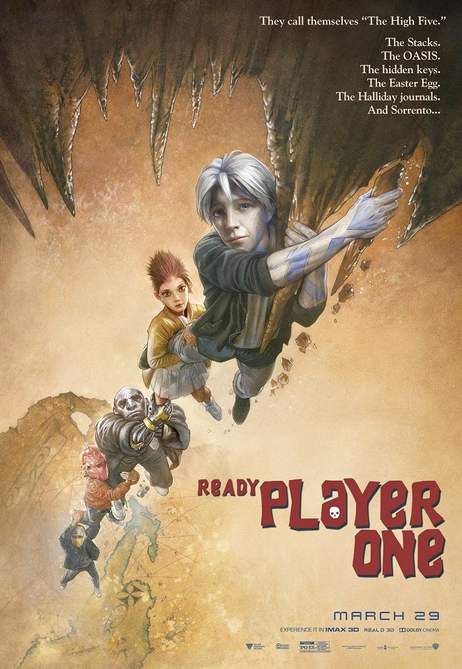 Ready Player One: Hra sa začína - Plagáty