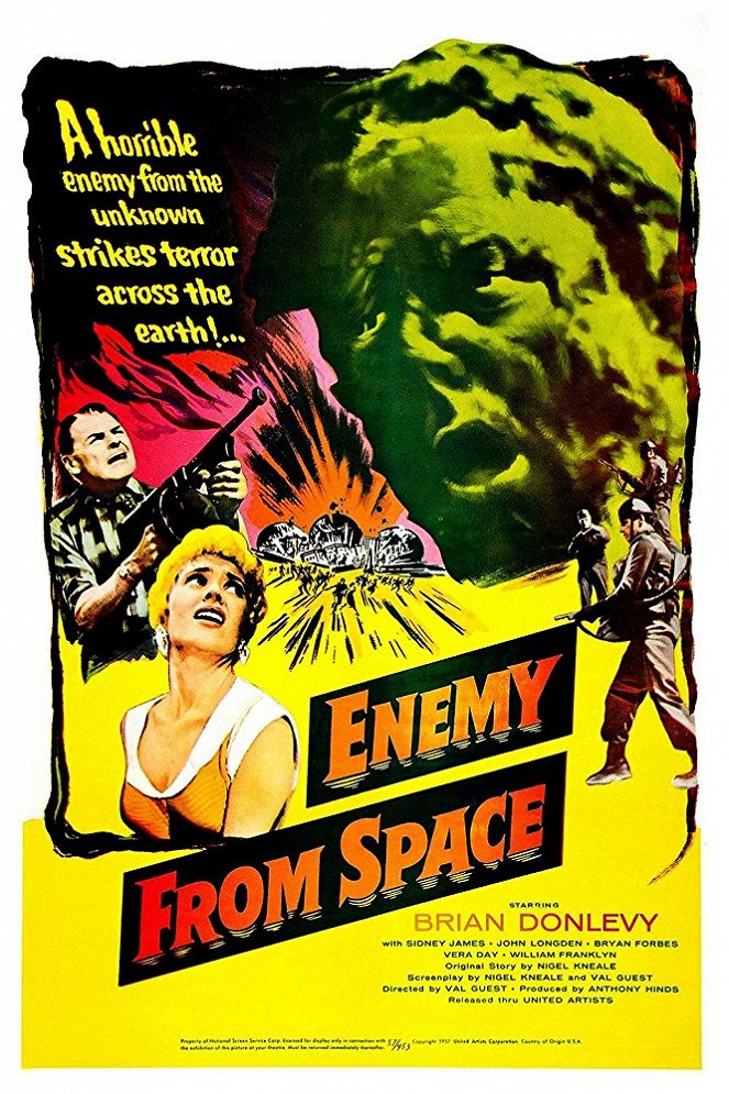 Enemy from Space - Posters