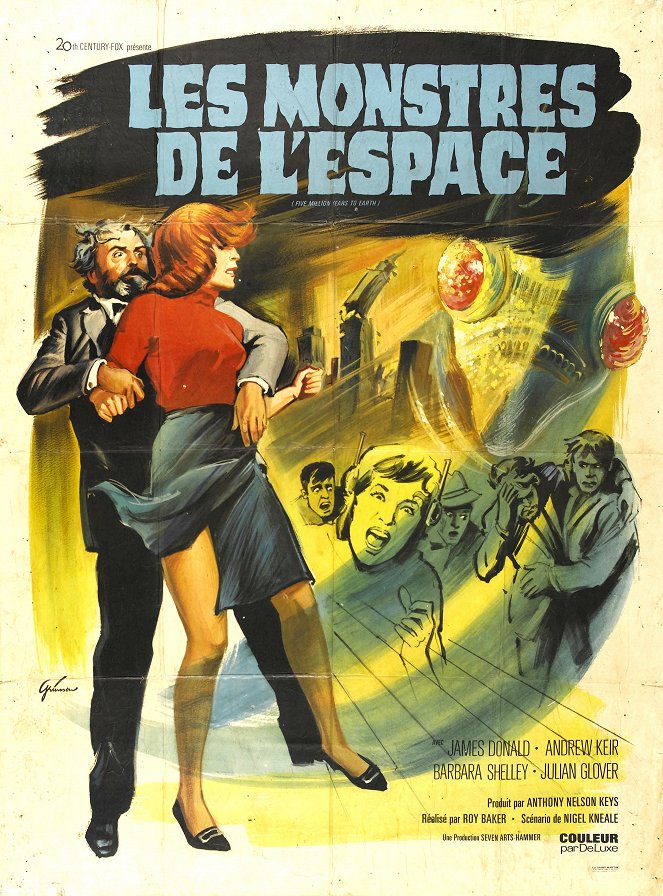 Les Monstres de l'espace - Affiches