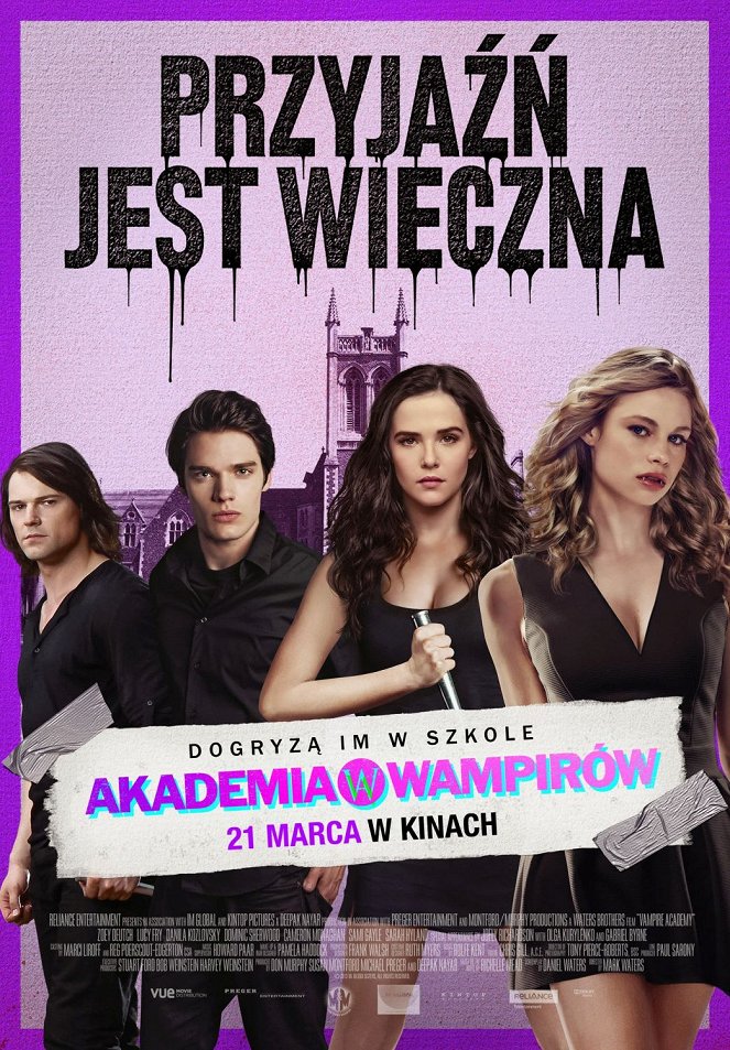 Akademia wampirów - Plakaty