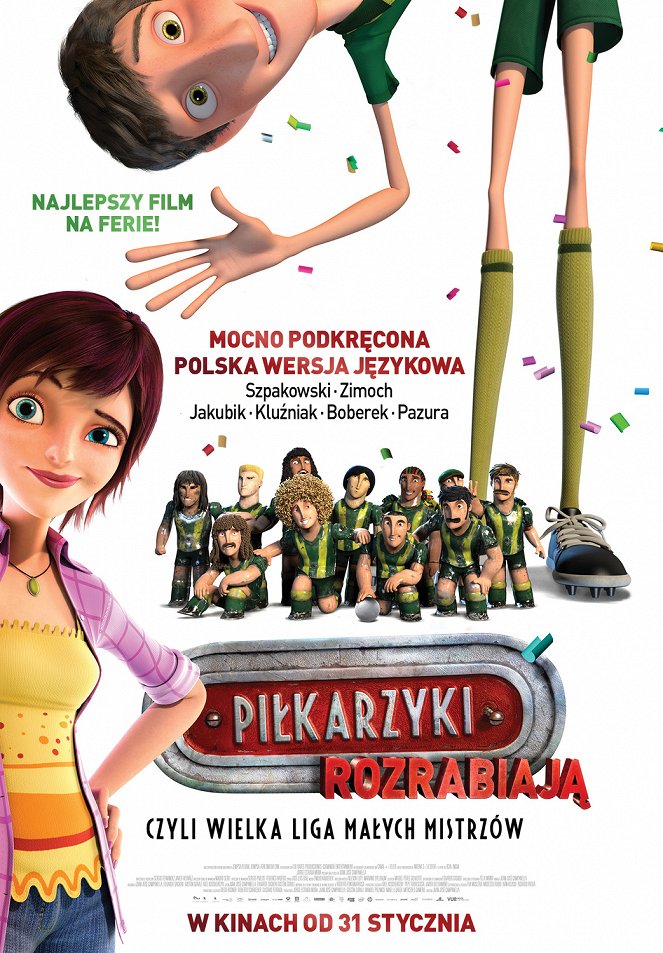 Piłkarzyki rozrabiają - Plakaty