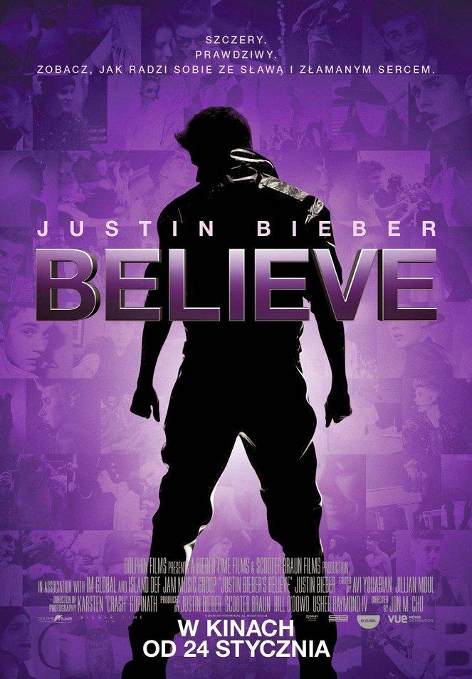 Justin Bieber. Believe - Plakaty