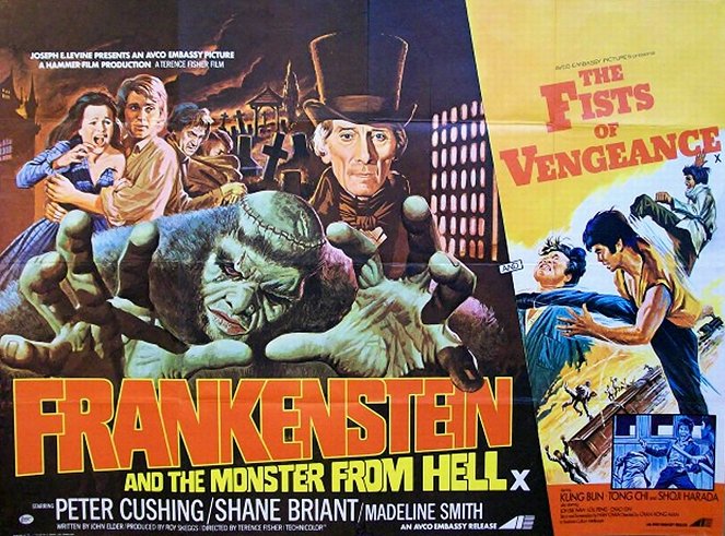 Frankenstein y el monstruo del otro mundo - Carteles