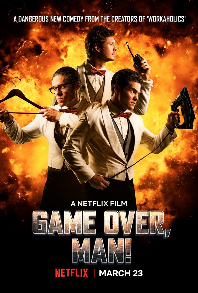 Game Over, Man! - Posters