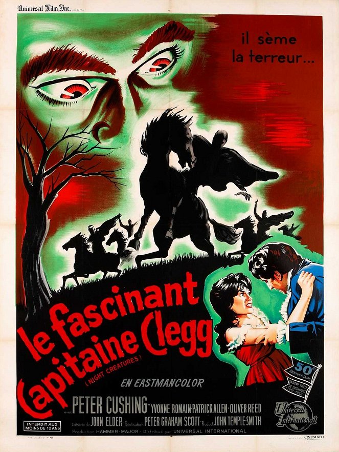 Le Fascinant Capitaine Clegg - Affiches