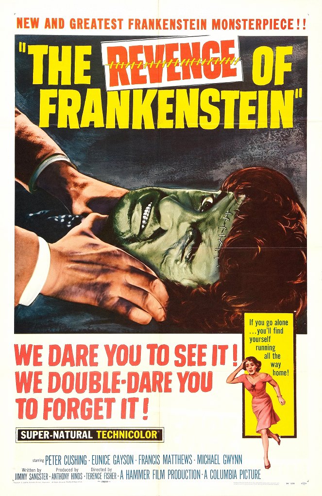 The Revenge of Frankenstein - Posters