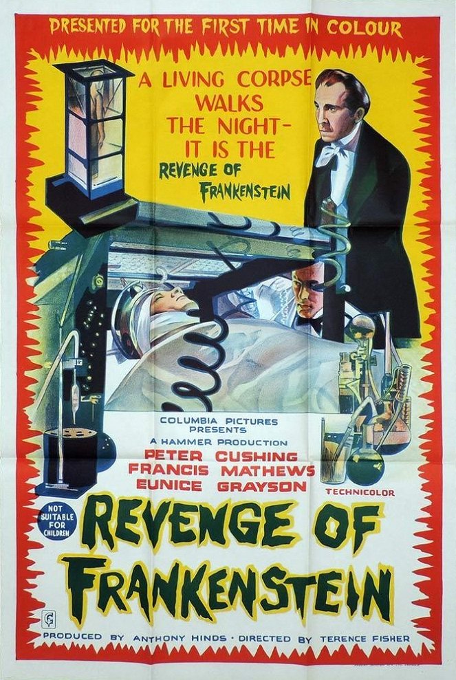 Revenge of Frankenstein - Posters