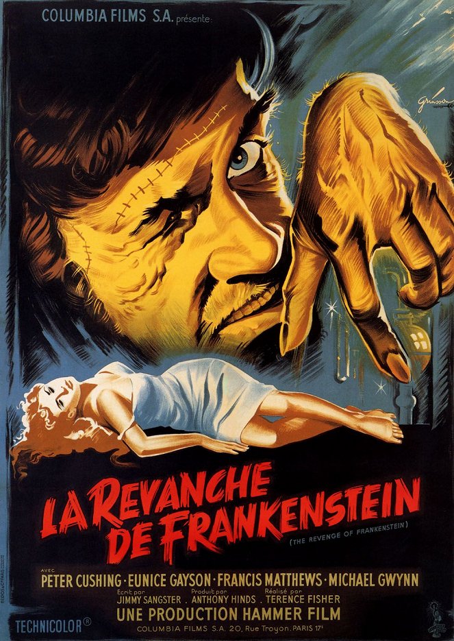 La Revanche de Frankenstein - Affiches