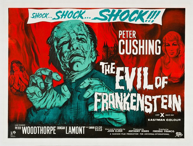 Het merk van Frankenstein - Posters