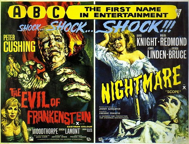 The Evil of Frankenstein - Plakate