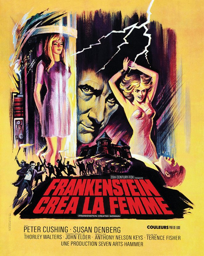 Frankenstein créa la femme - Affiches