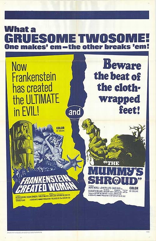 Frankenstein Created Woman - Posters