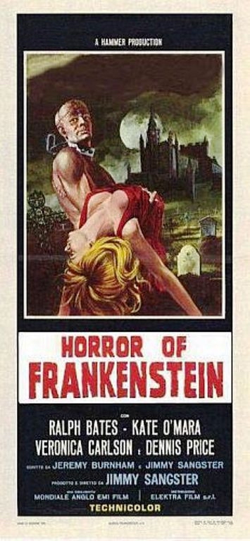 Horror of Frankenstein - Posters