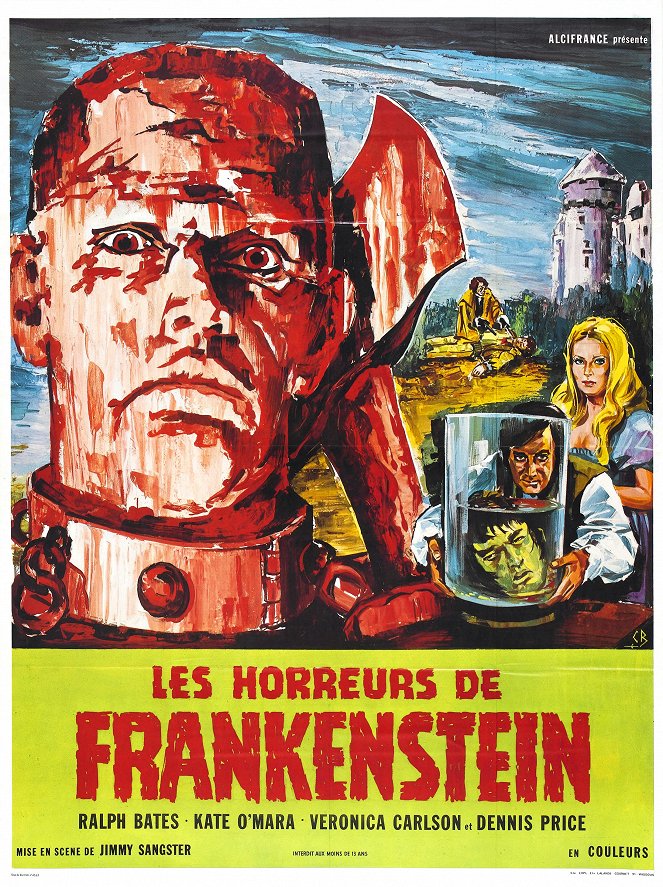 Les Horreurs de Frankenstein - Affiches