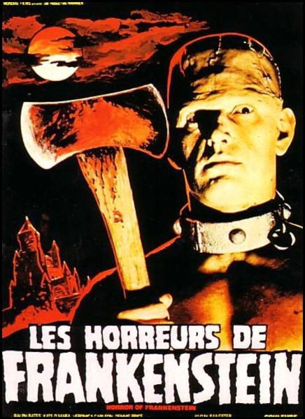 Les Horreurs de Frankenstein - Affiches