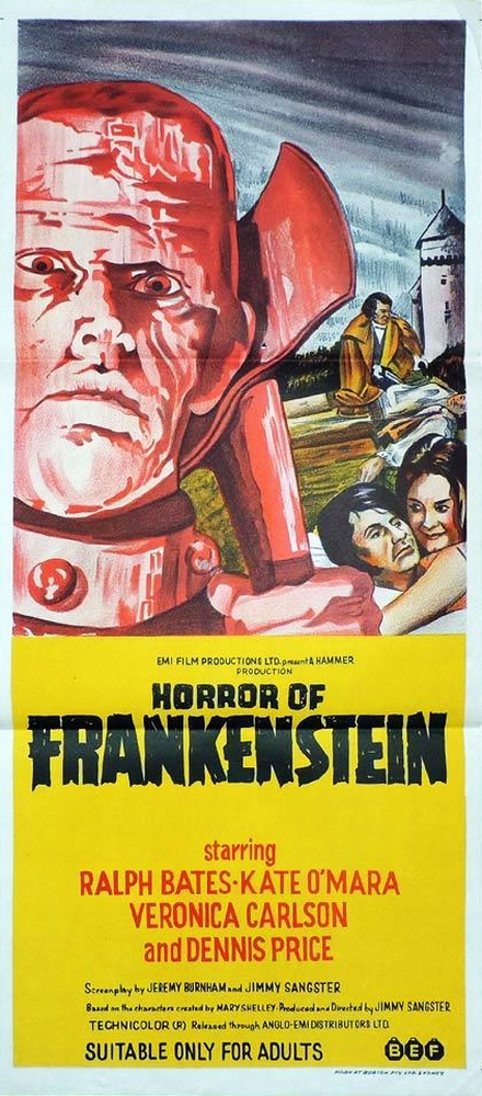 The Horror of Frankenstein - Posters