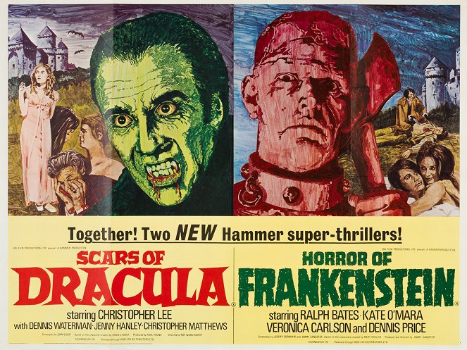A rémséges Frankenstein - Plakátok