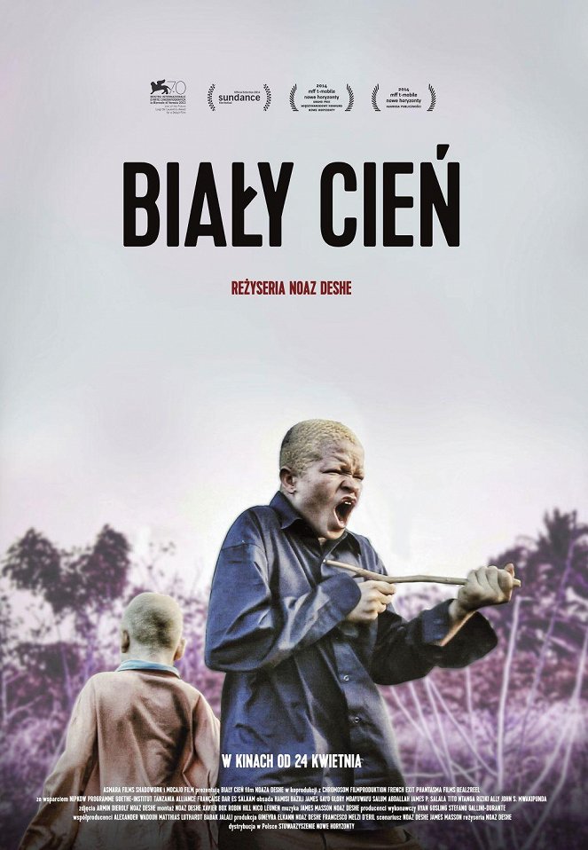 Biały cień - Plakaty