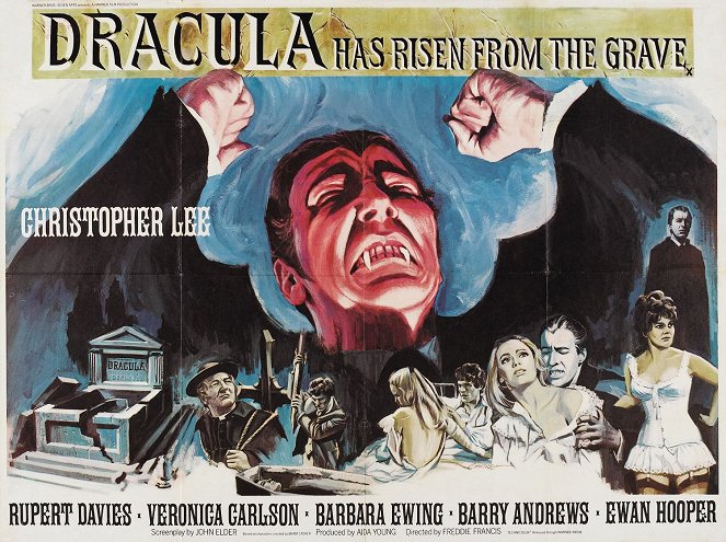 Dracula rijst uit het graf - Posters