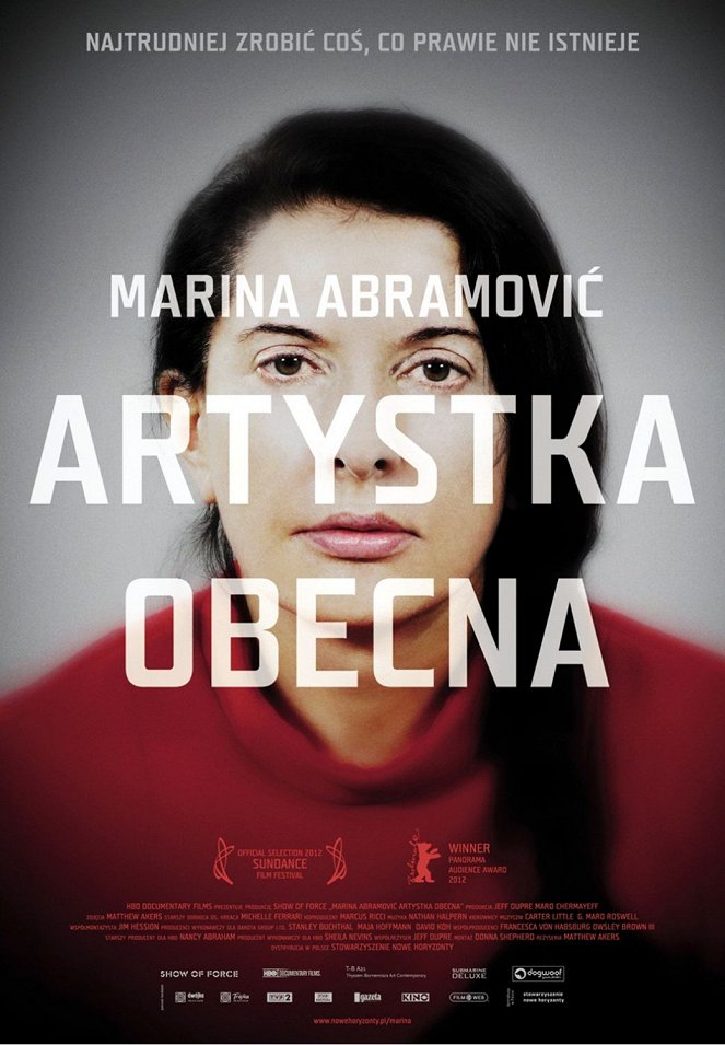 Marina Abramović - Artystka obecna - Plakaty
