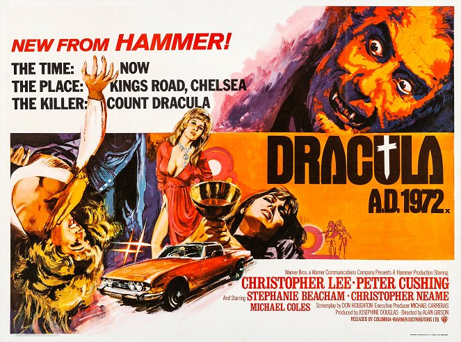 Dracula A.D. 1972 - Plakátok