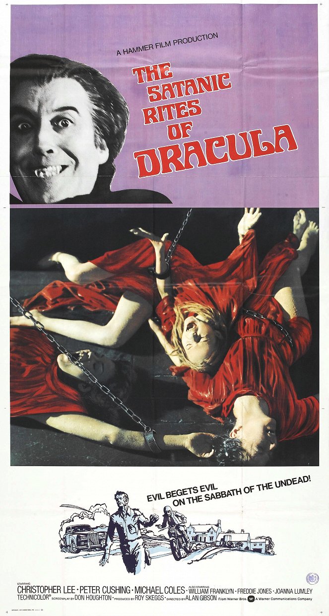 The Satanic Rites of Dracula - Posters