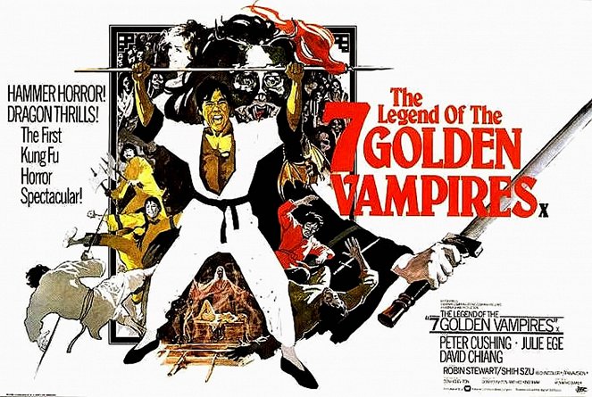 Die sieben goldenen Vampire - Plakate