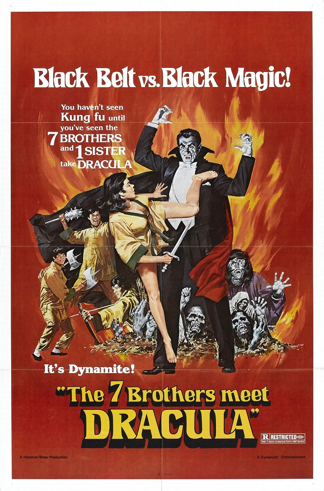 The 7 Brothers Meet Dracula - Posters