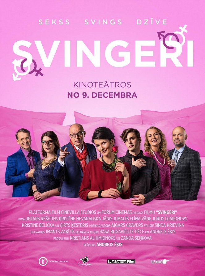 Svingeri - Plakáty