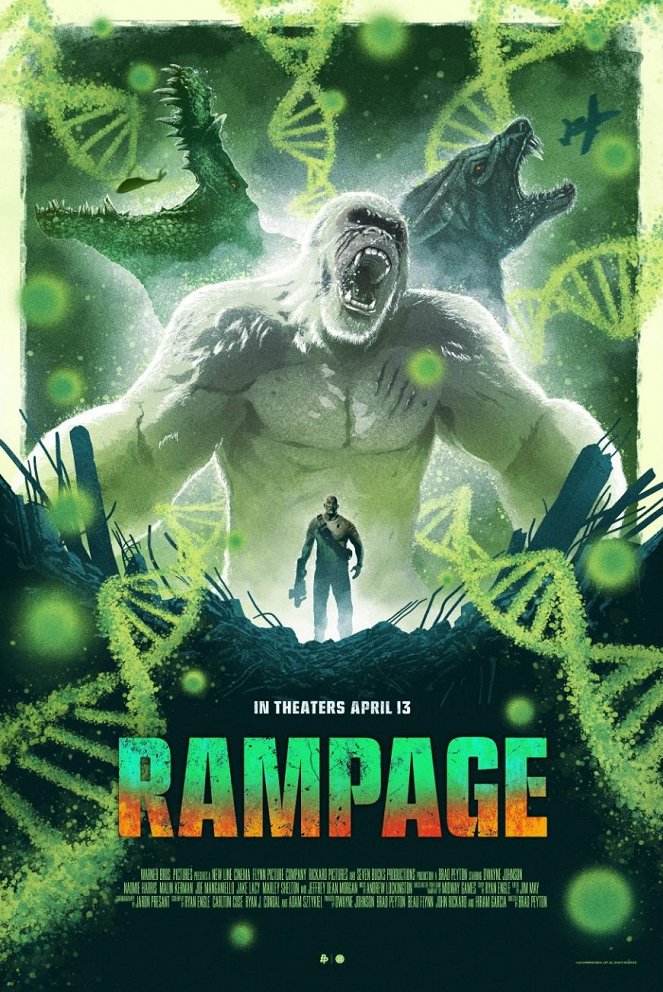Rampage - Hors de contrôle - Affiches