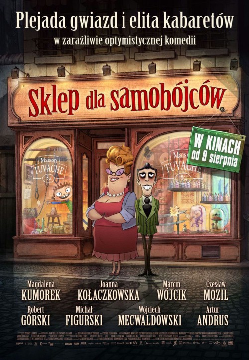 Sklep dla samobójców - Plakaty