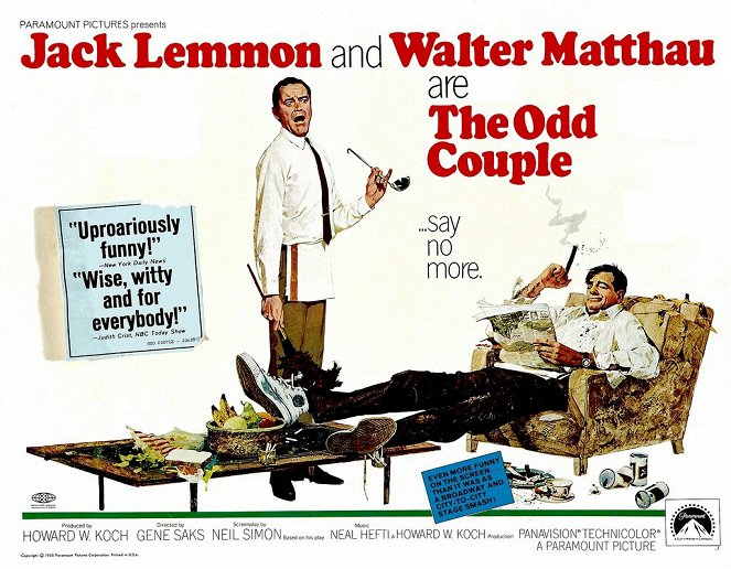 The Odd Couple - Posters