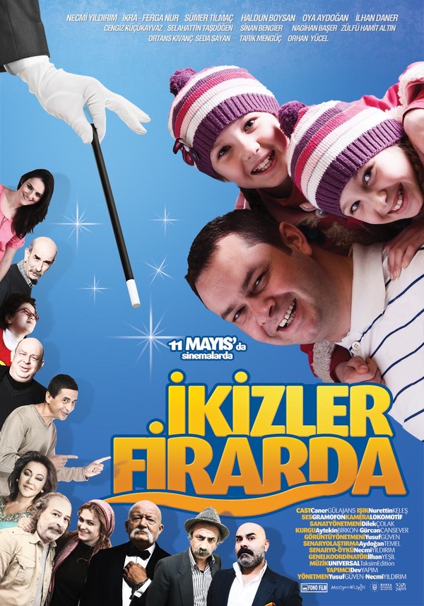 İkizler Firarda - Plakaty