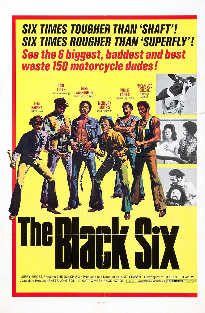 The Black Six - Plakátok