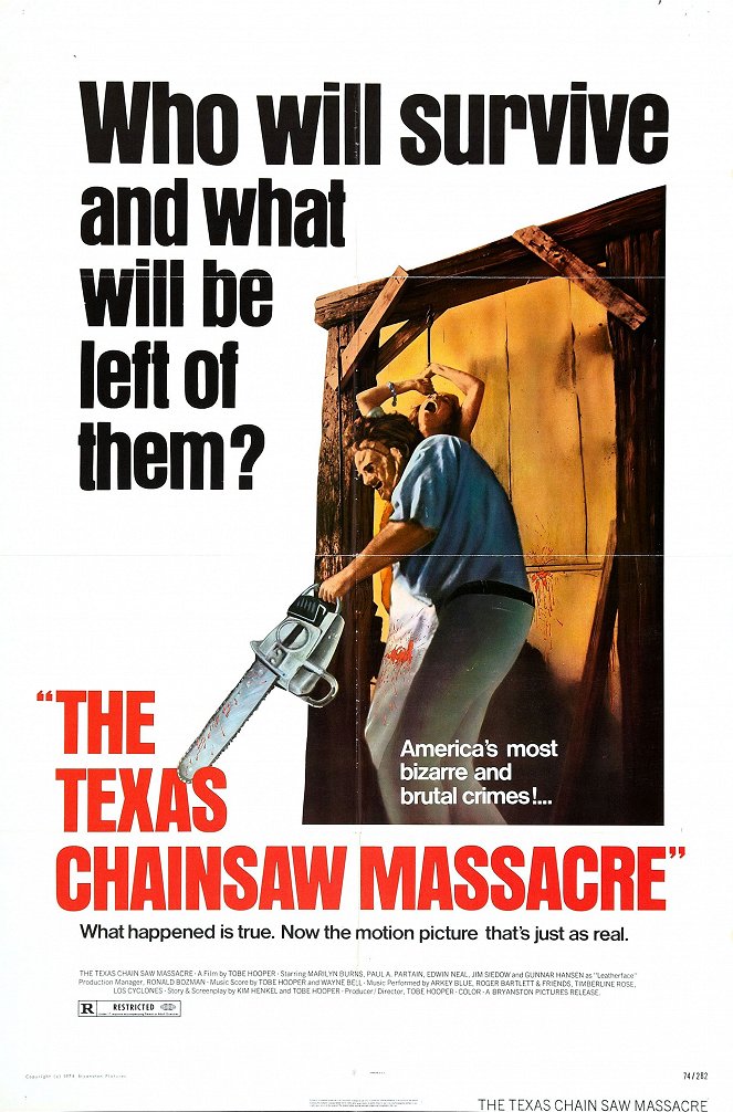 A texasi láncfűrészes mészárlás - Plakátok