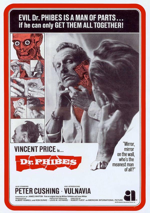 El abominable Dr. Phibes - Carteles