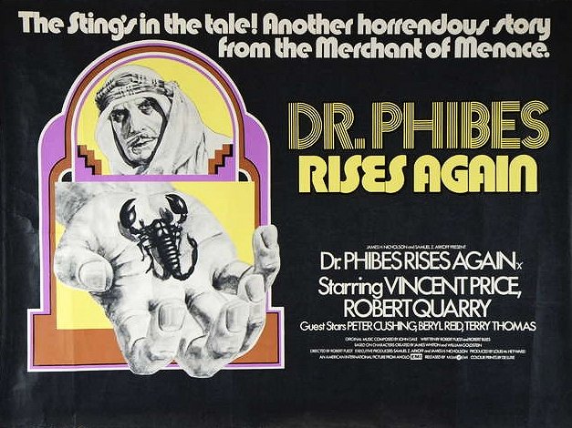 Doktor Phibes sa vracia - Plagáty