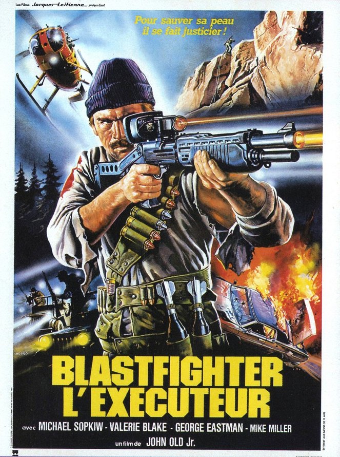 Blastfighter, l'exécuteur - Affiches