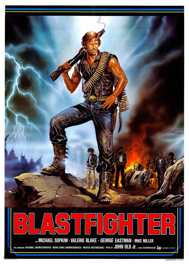 Blastfighter, la furia de la venganza - Carteles