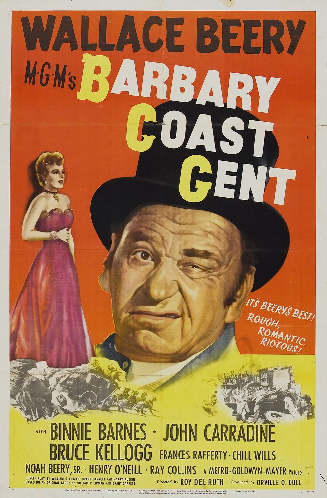 Barbary Coast Gent - Plakáty