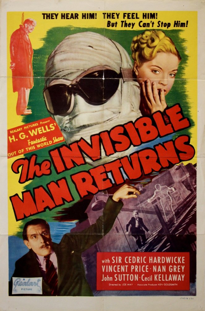 The Invisible Man Returns - Plakaty