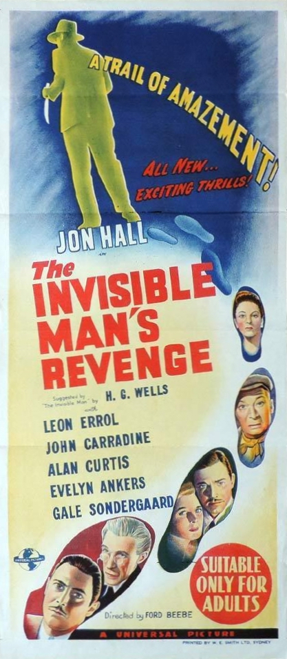 The Invisible Man's Revenge - Posters